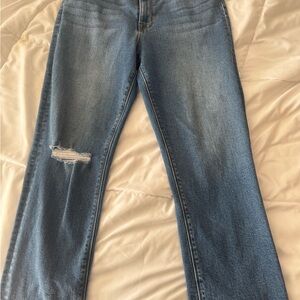 Hudson Jeans Women's Straight Leg in Denim Blue